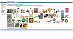Desktop Screenshot of klangspiel.ch